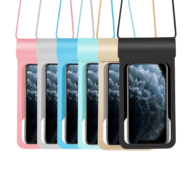 Picture of Summer Waterproof Mobile Phone Bag, Seaside Swimming Takeaway Waterproof Mobile Phone Case, Diving Photography and Video Mobile Phone Waterproof Bag