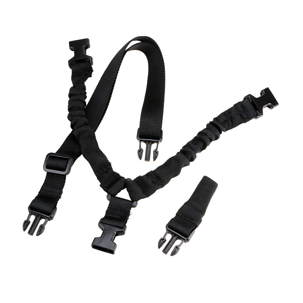 American Single Point Gun with Double Point Mission Rope Tactical Rifle Stable Lanyard Outdoor Camping Lanyard Eagle Buckle
