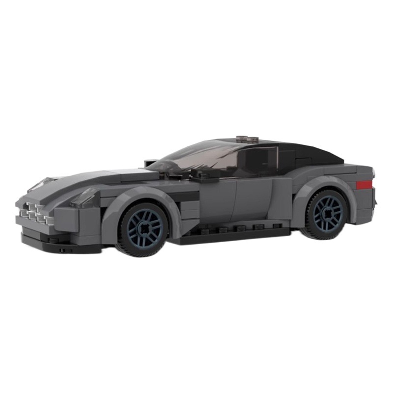 MOC compatible with Lego puzzle small particles assembling building blocks toy car model Aston Martin DB11 sports car