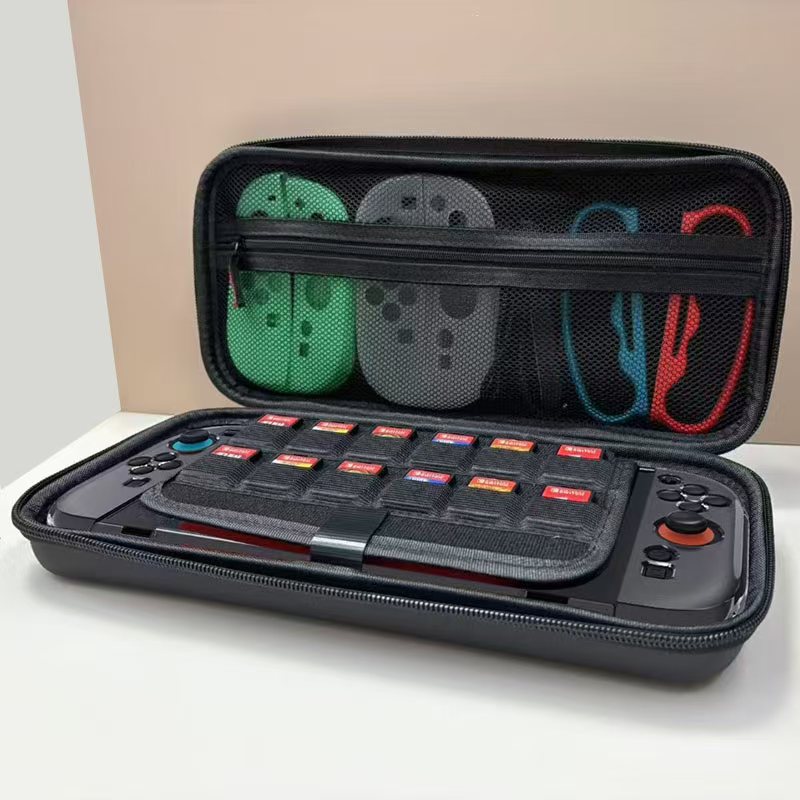 Picture of Suitable for Nintendo Switch 2 Generation Cosmetics Bag Box Game Console Storage Box New Evapu Nylon Fabric Hard
