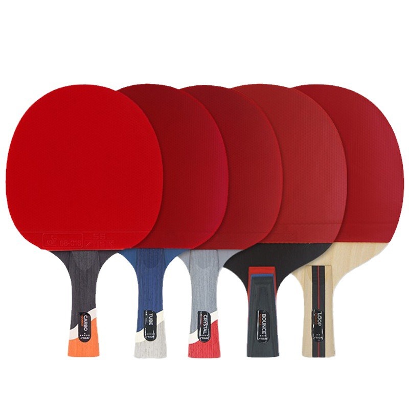 Picture of Stiga Table Tennis Racket Straight and Horizontal Finished Racket Stiga Two, Three, Four, Five and Six Stars Beginner Pure Wood Stiga Genuine