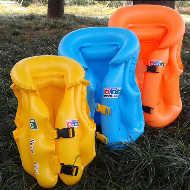 Picture of Children's life jacket inflatable swimming life jacket men's and women's thickened life vest drifting safety vest wholesale