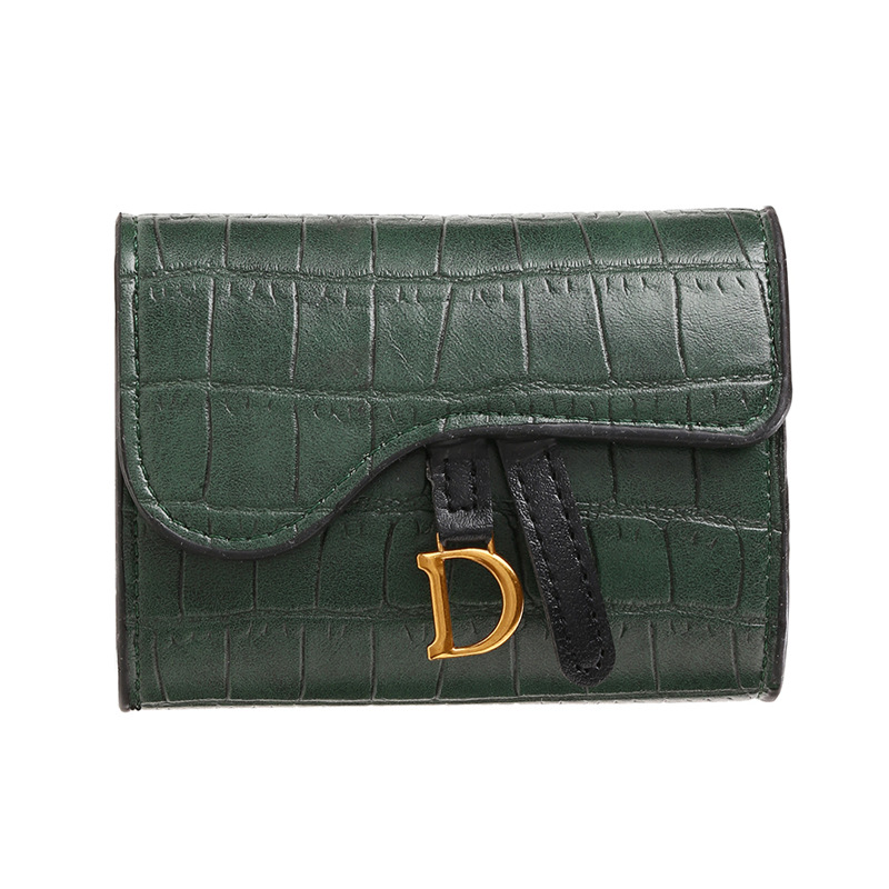 Picture of 2022 New Small Card Holder for Women, Exquisite, High-End, Compact, Multiple Card Slots, Accessible Luxury, Popular Niche Design, Crocodile Pattern Hot Style