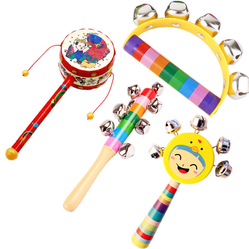 Picture of Newborn Baby Toy Puzzle Hand Grab Rattle 3 to 6-12 Months Baby Boys and Girls 0-1 Years Old Grab Rattle