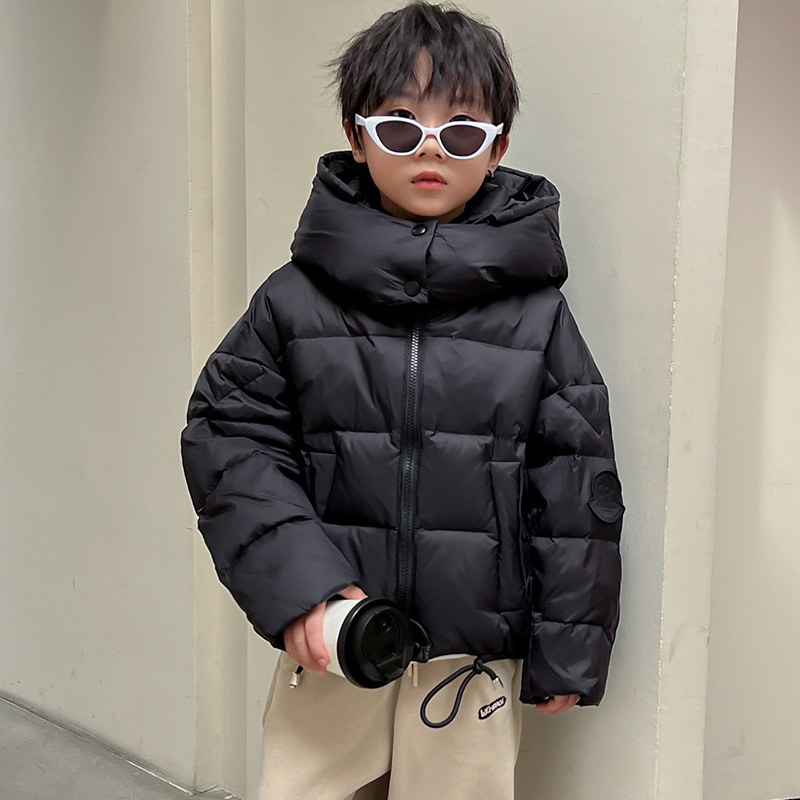 Picture of Boys' down jacket Korean style children's white duck down Western style 2023 new men's winter thickened children's coat