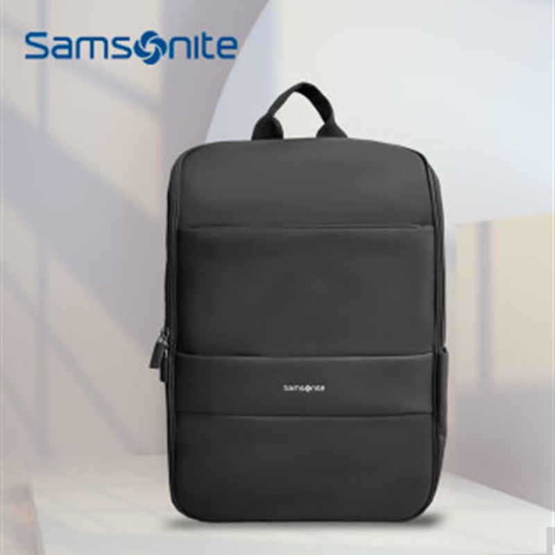 Samsonite Backpack Tq3 Business Commuting Men's and Women's Casual Computer Bag Student Outdoor Backpack