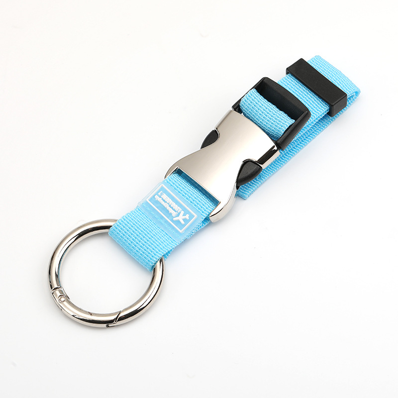 Picture of Luggage Buckle Safety Fixed Strap Backpack External Lanyard Packing Strap Suitcase Strap Metal Lanyard