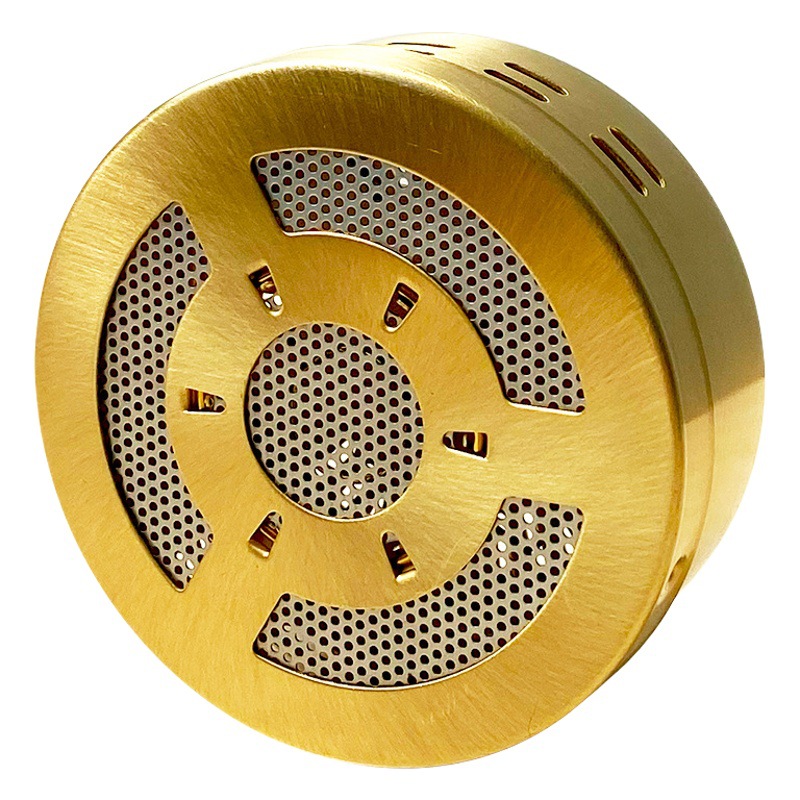 Small All Copper Mesh Base Moxibustion Box Pure Copper Moxibustion Home New Warm Moxibustion Apparatus with Height Thickened Warm Moxibustion Box