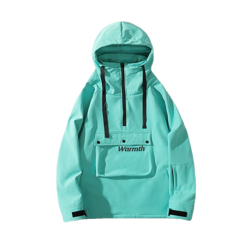 Picture of in stock Wholesale Snowboard Ski Suit Hooded Girls Bright Color Waterproof Warm fleece-lined Thickened Jacket Mountaineering Suit