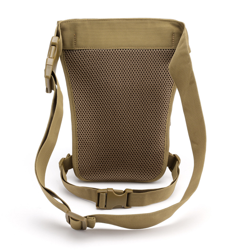 Picture of Wholesale Dropshipping Men's Lightweight Fashionable Leg Bag Fashionable Lightweight Large Capacity Nylon Cloth Waist Bag Warrior Camouflage Chest Bag