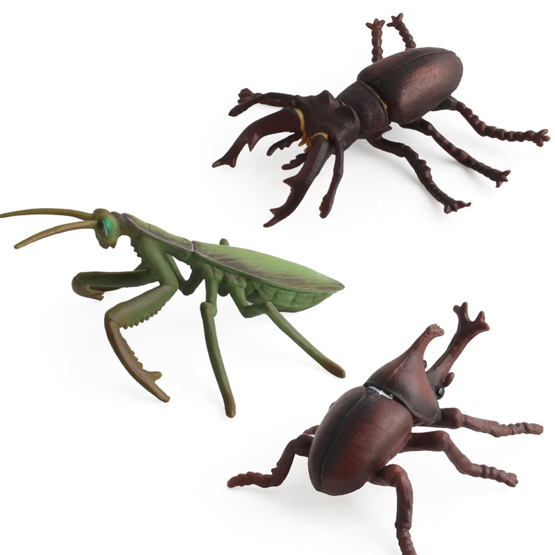 Picture of Solid Simulation Insect Animal Model Scorpion Unicorn Snake Model Children's Cognitive Ornament Toy Amazon