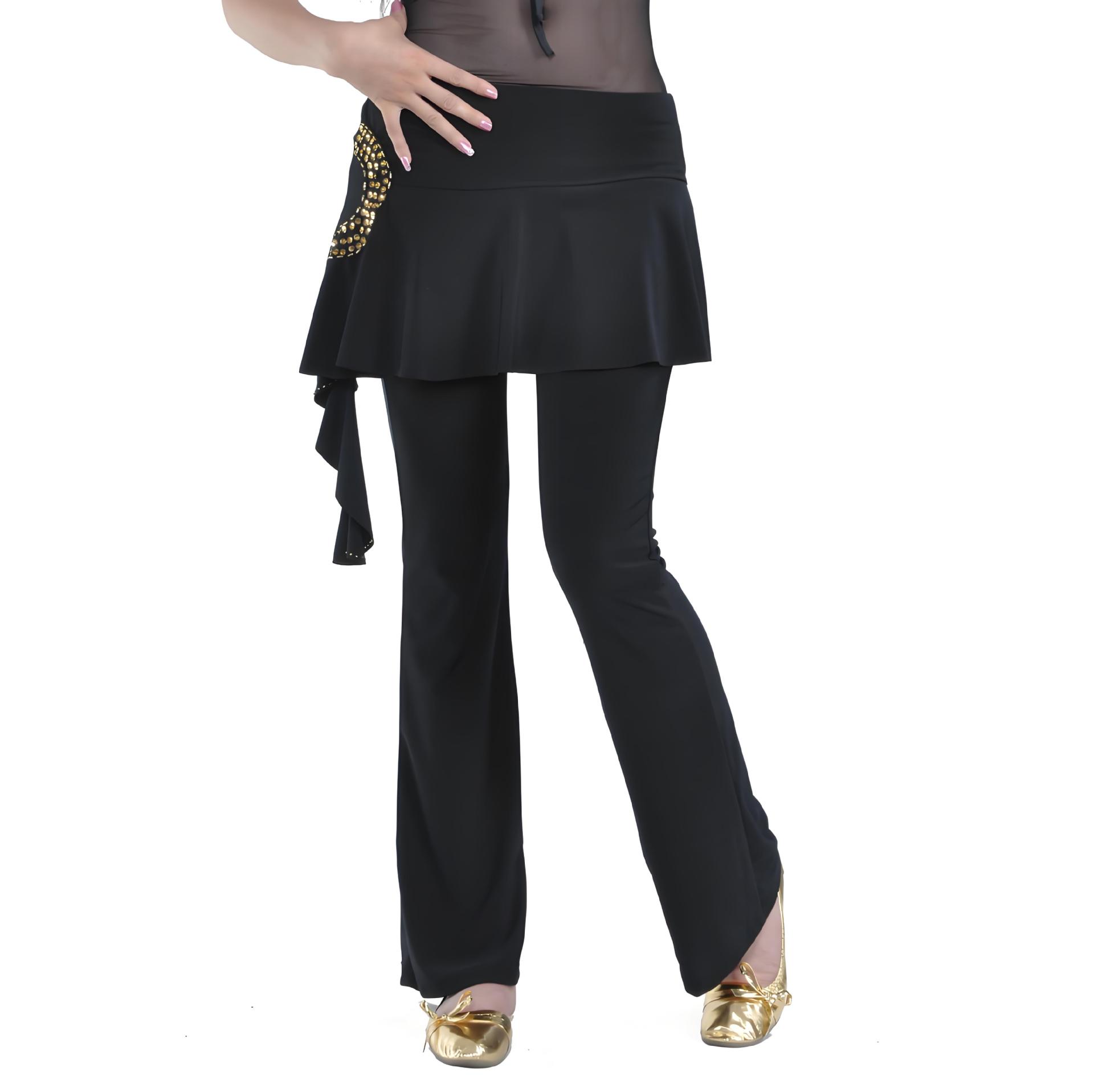 03# Culottes Belly Dance Pants/Latin Dance Pants Square Dance Pants Latin Dance Culottes Latin Pants Skirt