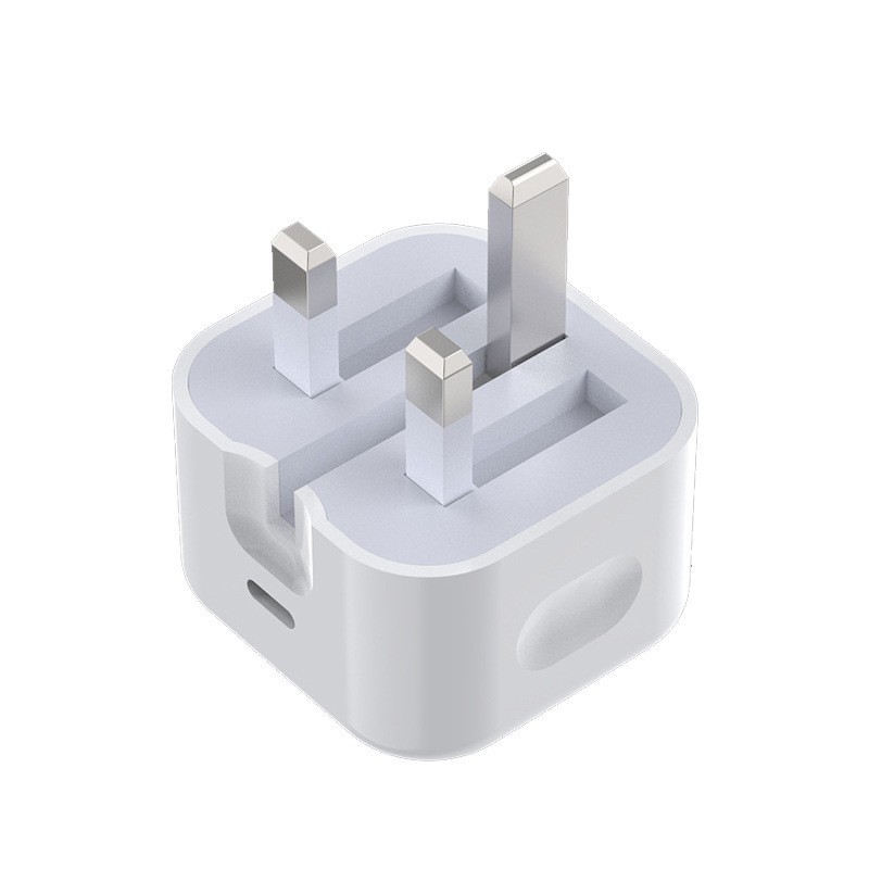 Picture of PD20W British standard foldable plug adapter 20W Apple PD charger for iphone fast charging head