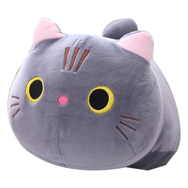 Manufacturer Wholesale New Cute Cat Pillow Plush Toy Children Sleeping Doll Birthday Gift for Girls