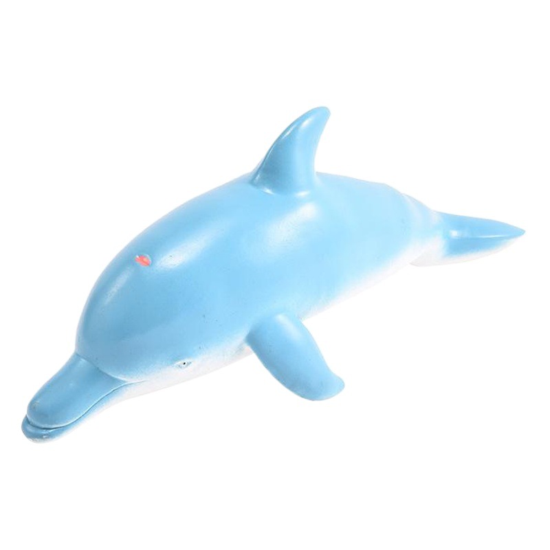 Cross-border simulation marine animal model toy soft glue shark dolphin crocodile model children's educational early education model