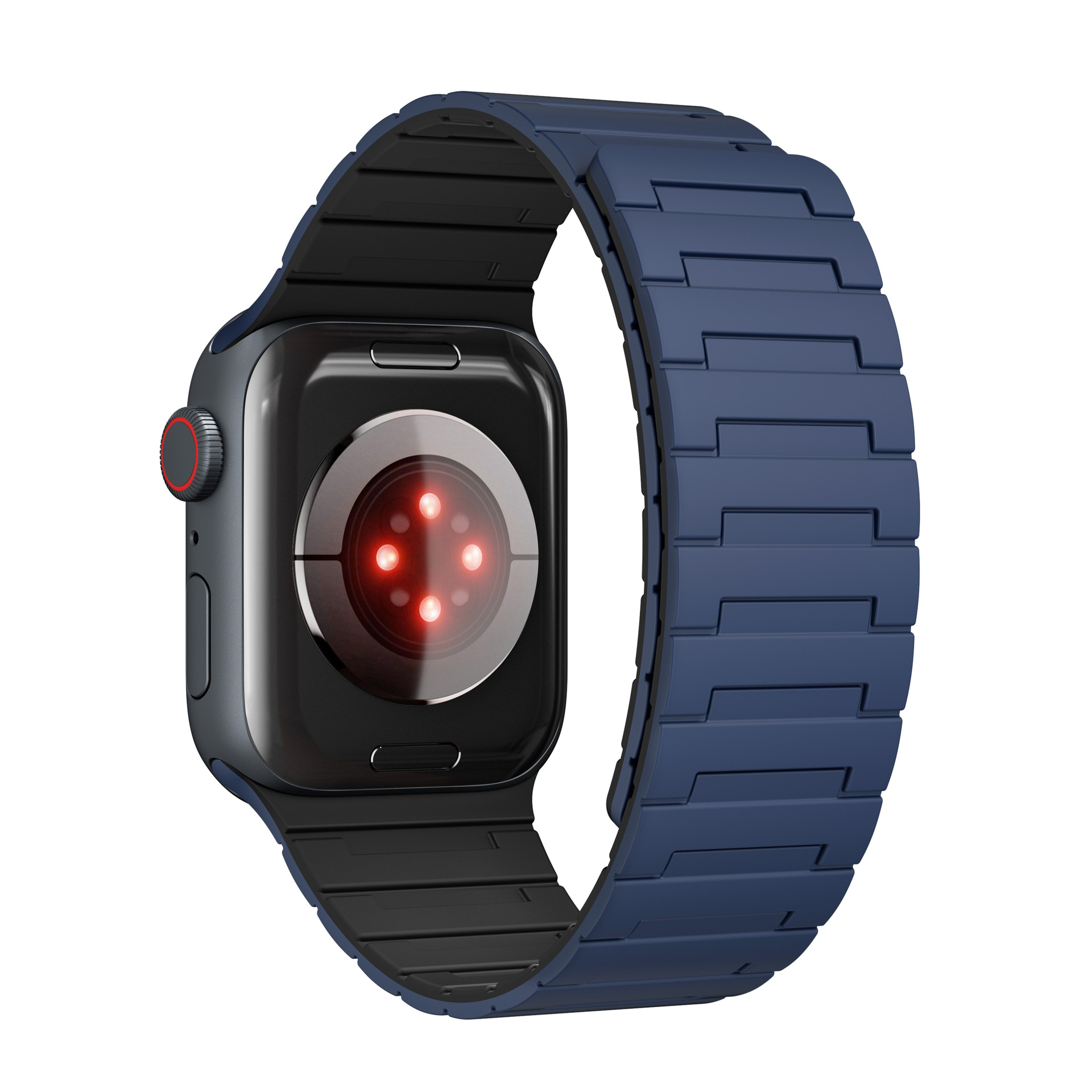 Picture of Suitable for Apple Watch Magnetic Silicone Strap Appleiwatchs1-10 Generation Magnetic Loop Strap Baigey