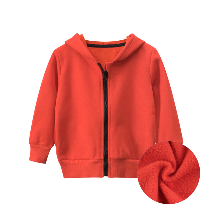 Picture of 27Kids Korean Style Kidsren's Clothing Autumn and Winter New Products 2024 Kidsren's Jacket Zipper Sweatshirt Fleece Baby Clothes Ins