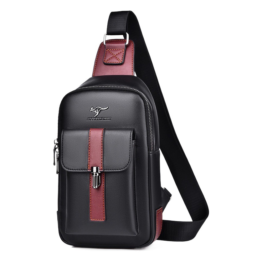 New Men's Chest Bag, Men's Bag, Crossbody Bag, Men's Casual Bag, Business Outing Shoulder Bag, Fashion Hanging Bag, Small Backpack