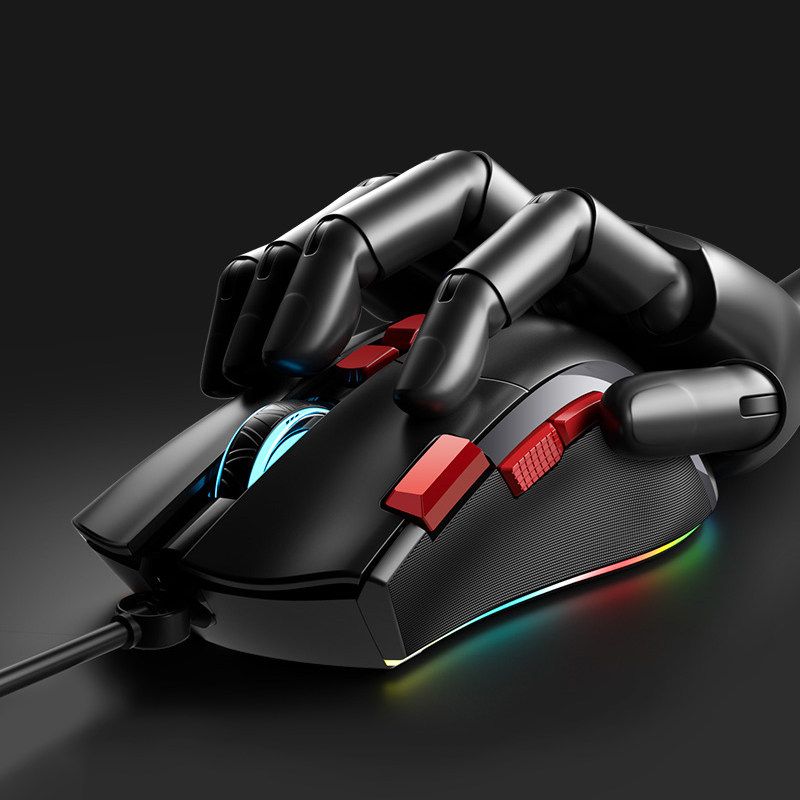 Picture of Sunsunny M10 gaming mouse dedicated lol macro programming chicken eating wired computer laptop office e-sports Internet bar
