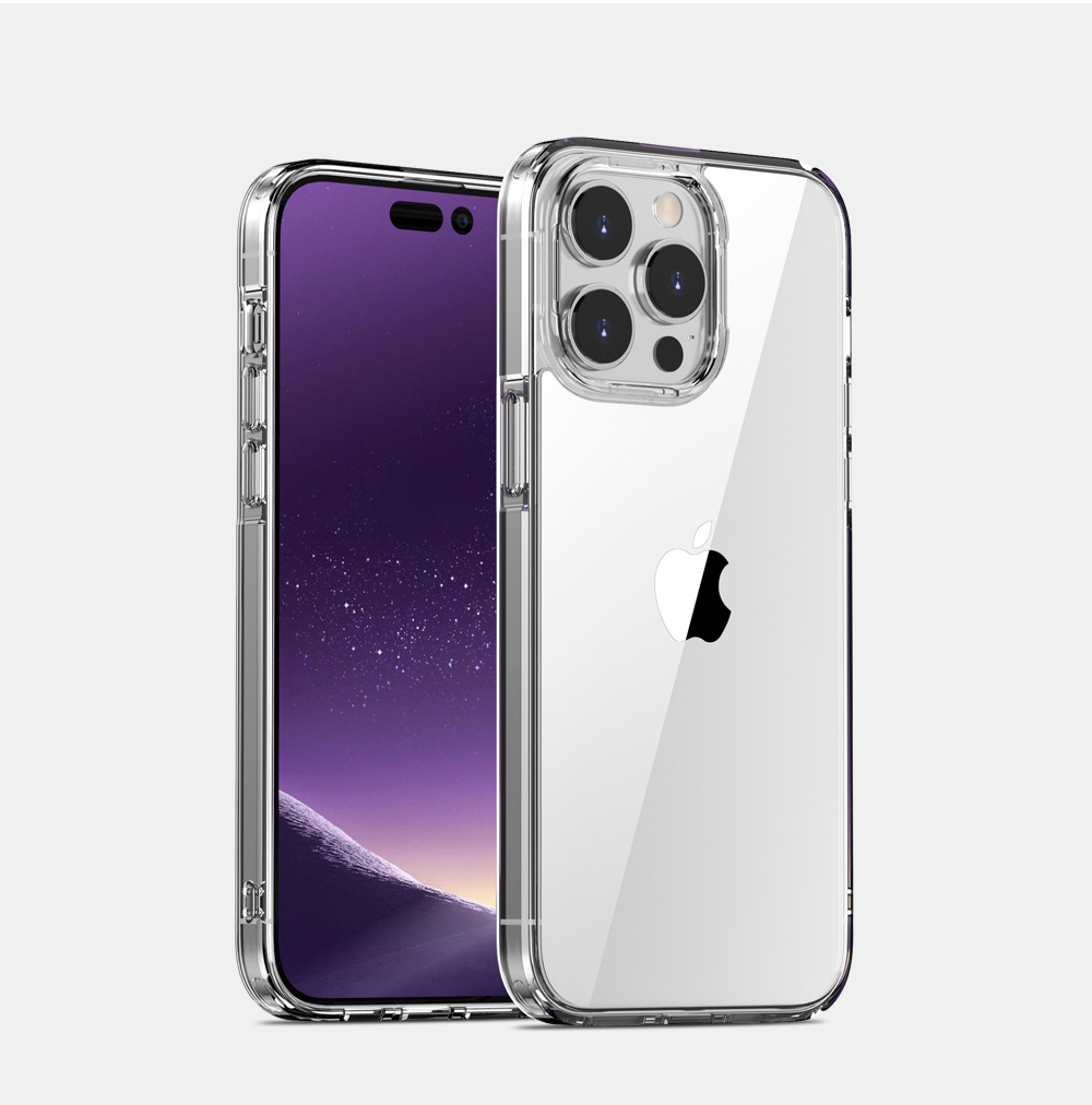 Picture of Mobile Phone Case for Apple 14Pro Max Transparent New Style iPhone14 Protective Case for Airbag Anti-drop Case for 14Pro