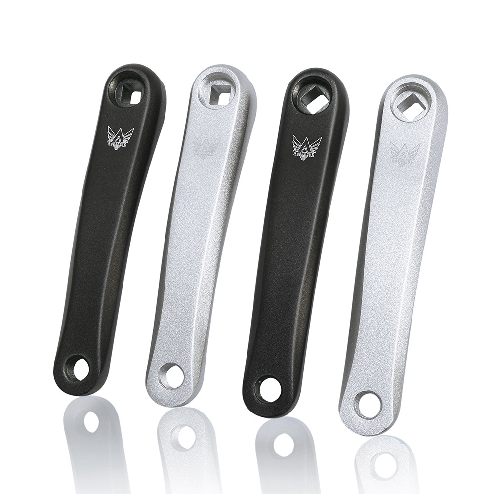 Picture of Mountain bike tooth plate left crank bicycle square hole tooth plate left separate crank 170 crank repair parts cross border