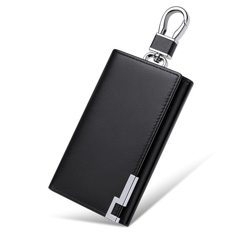 Picture of King Paul men's key bag cowhide large capacity multi-function car keychain short card Bag Men's wholesale