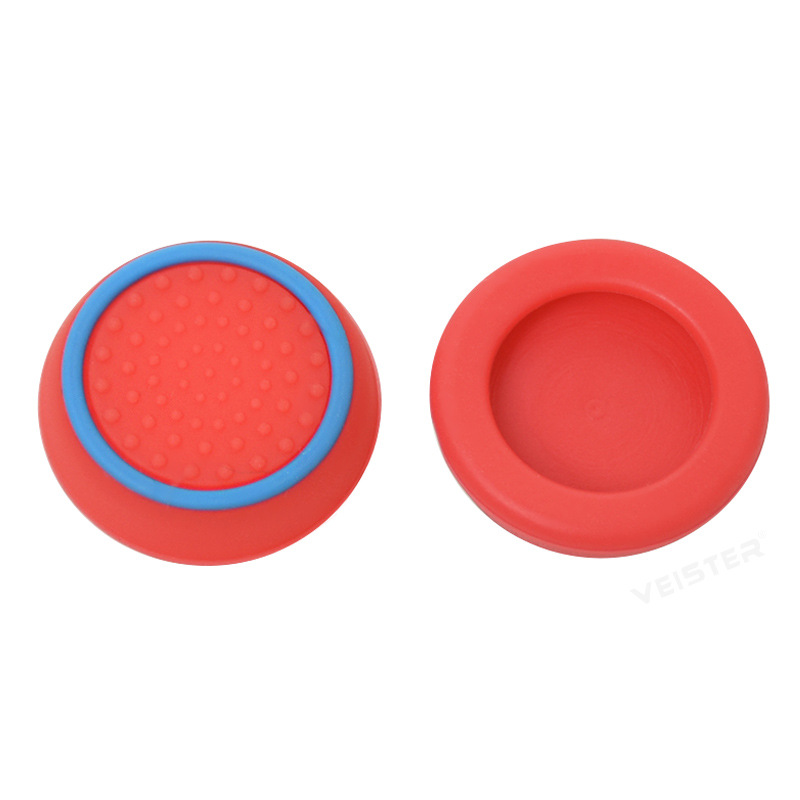 Picture of Ps4 Rocker Cap Xbox/Ps5 Game Console Mushroom Head Protection Key Cap Two-Color Handle Silicone Cap Luminous