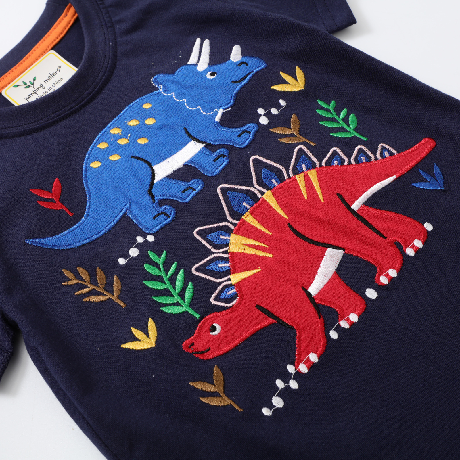 Picture of jumping brand European and American children's clothing wholesale boys 2025 summer new children's short sleeve T-shirt distribution generation