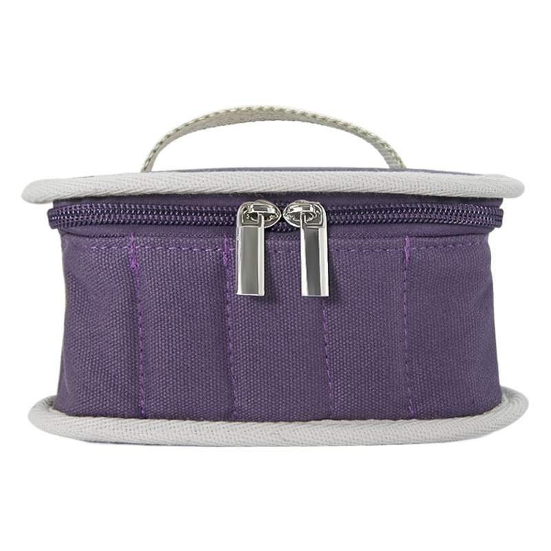 16-Gig Portable Canvas Essential Oil Storage Bag Nail Polish Makeup Storage Box Dorrit Essential Oil Bag