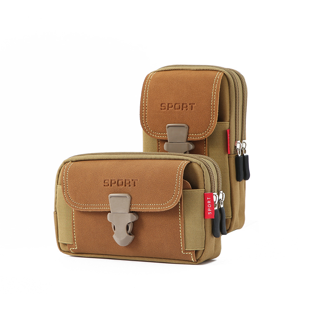 Picture of Mobile Phone Card Waist Bag Men's Outdoor Travel Storage Bag Mobile Phone Bag Card Bag Waist Bag Strong and Durable Waist Bag Wholesale