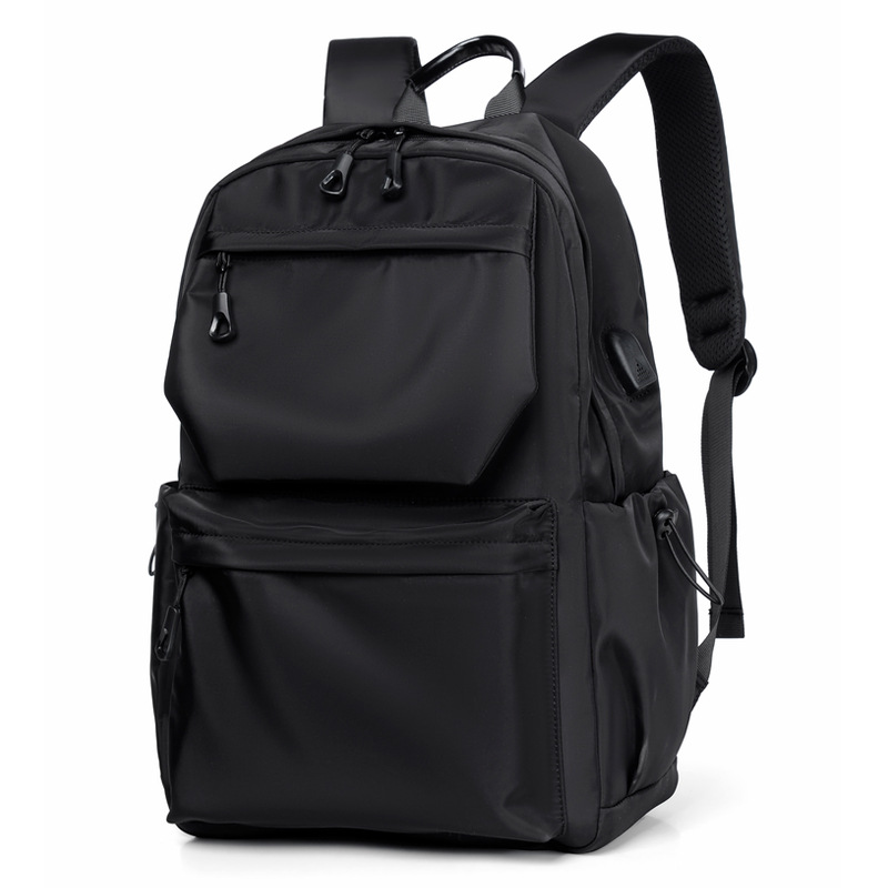 Picture of Factory Goods, Trendy Brand Backpacks, Male Junior High School Students, High School Students, School Bags, Large-Capacity Travel Leisure Computer Backpacks