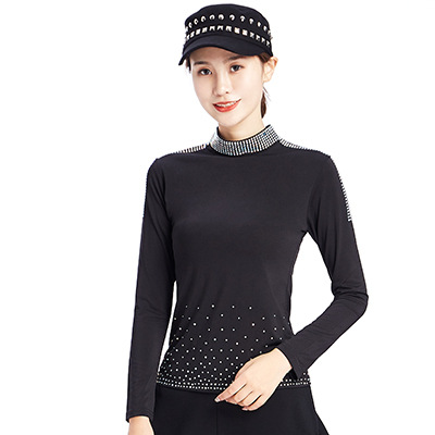 Picture of Sailor Dance Forest Knight Women's New Tassel One-piece Trousers Square Dance Latin Dance Jitterba Dance Culottes