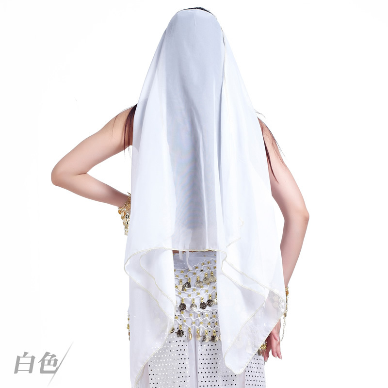Picture of Dancer hand hook head chain belly dance veil hand hook head chain belly dance headwear belly dance gauze wholesale