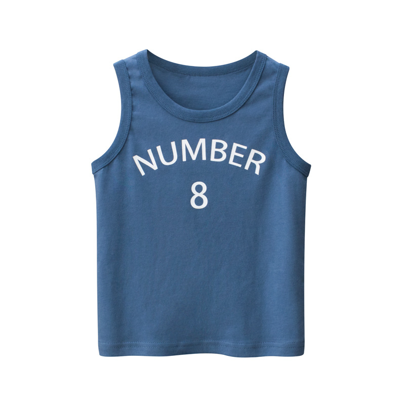 Picture of 27kids fashion brand children's clothing 2025 summer new wholesale children's vest baby clothes sleeveless a consignment