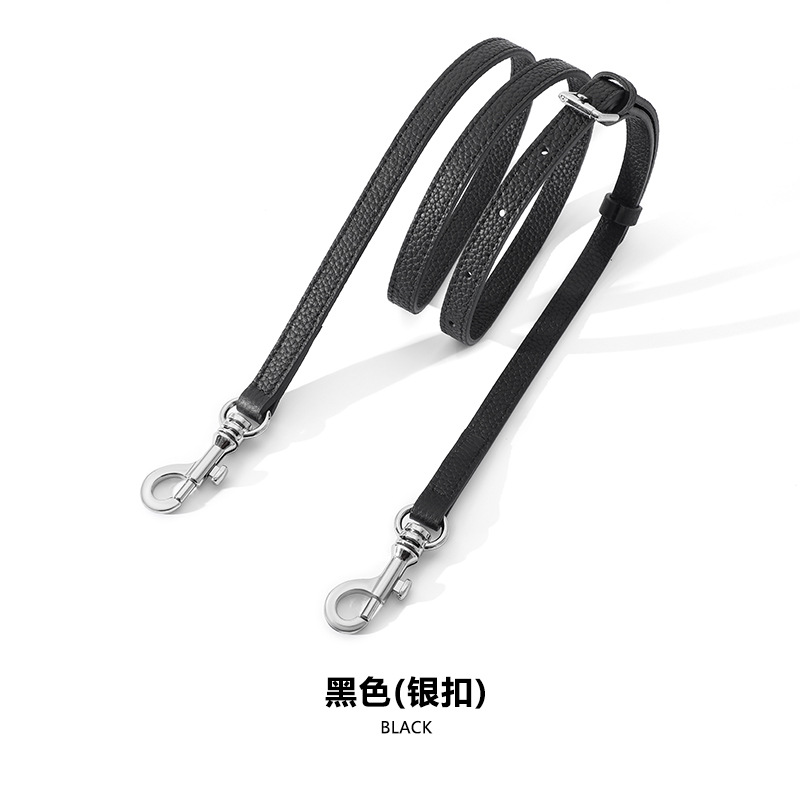 Picture of Mahuangshi first layer cowhide thin bag strap A- 74 leather long shoulder strap messenger bag litchi pattern replacement bag single buy
