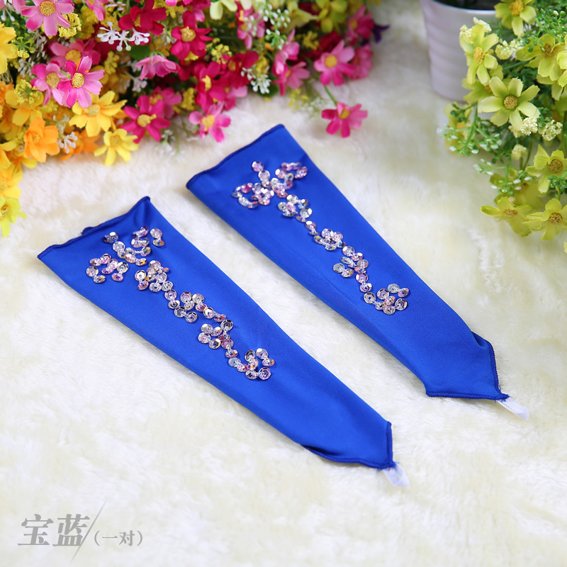 Picture of Children's Swimming Cloth Middle Finger Sleeve Belly Dance Sleeve Bracelet New Style Belly Dance Performance Jewelry Clothing