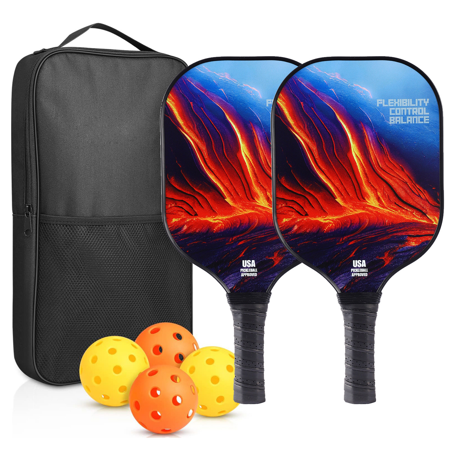 Picture of Carbon Fiber Pickleball Racket Honeycomb Board Outdoor Sports Carbon Pickleball Racket Cross-Border Pickleball Paddle
