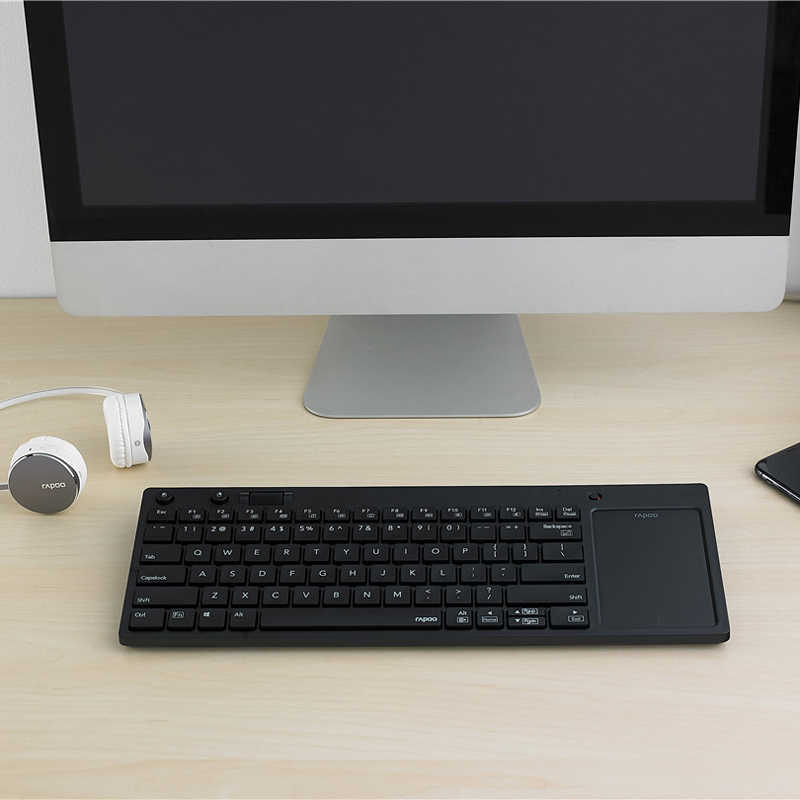Picture of Rapoo K2800 Wireless Touch Keyboard with Mouse Touchpad Business Office Home Suitable for Industry
