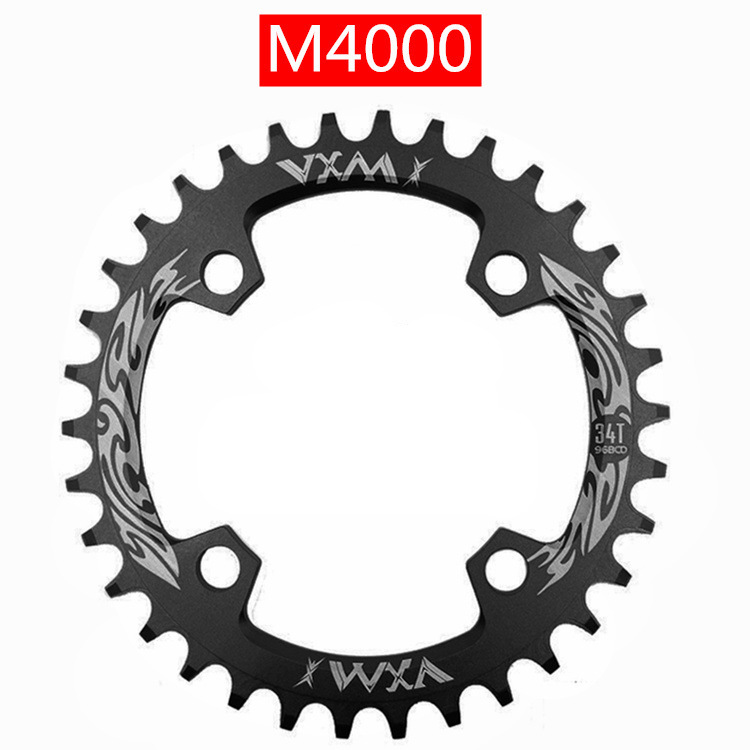 Picture of VXM bicycle positive and negative tooth disc single disc 96BCD mountain bike disc ellipse 32T 34T 36T 38T