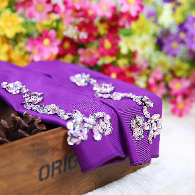 Picture of Children's Swimming Cloth Middle Finger Sleeve Belly Dance Sleeve Bracelet New Style Belly Dance Performance Jewelry Clothing