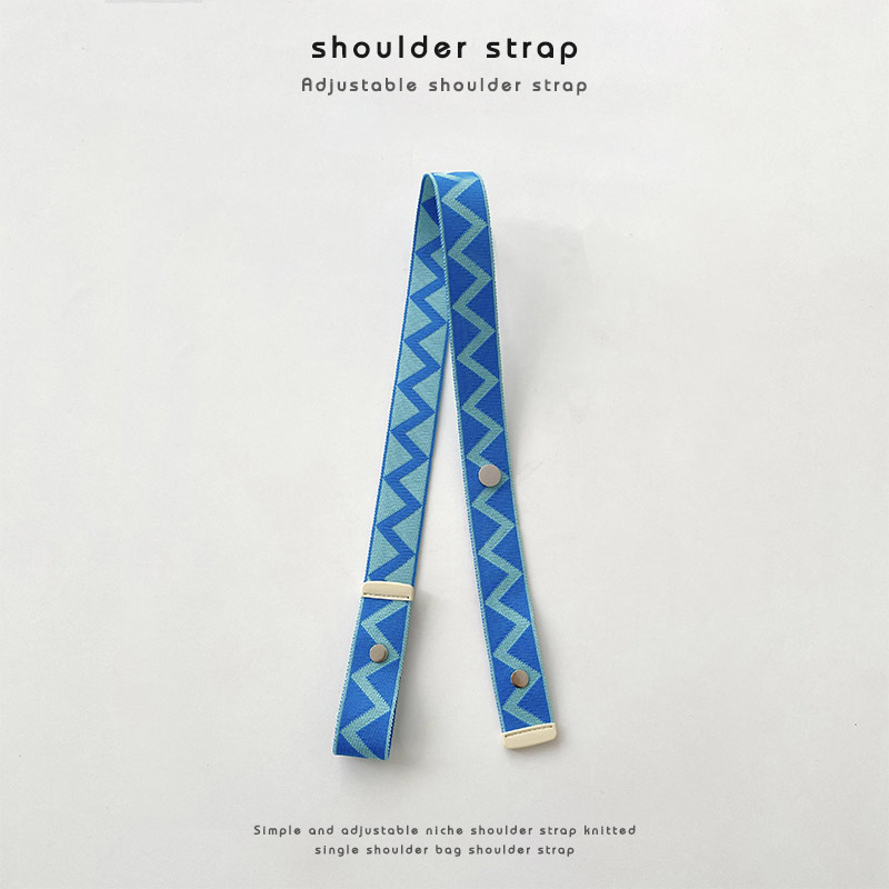 Picture of Adjustable Bag Strap Niche Design Knitted Shoulder Bag Crossbody Bag PU Leather Handbag Shoulder Strap Replacement Accessories