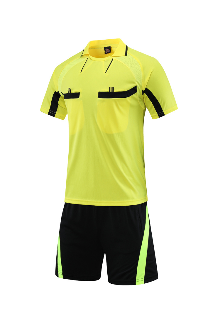 Picture of Manufacturers produce light board referee uniforms suit football uniforms referee football equipment team competition sportswear