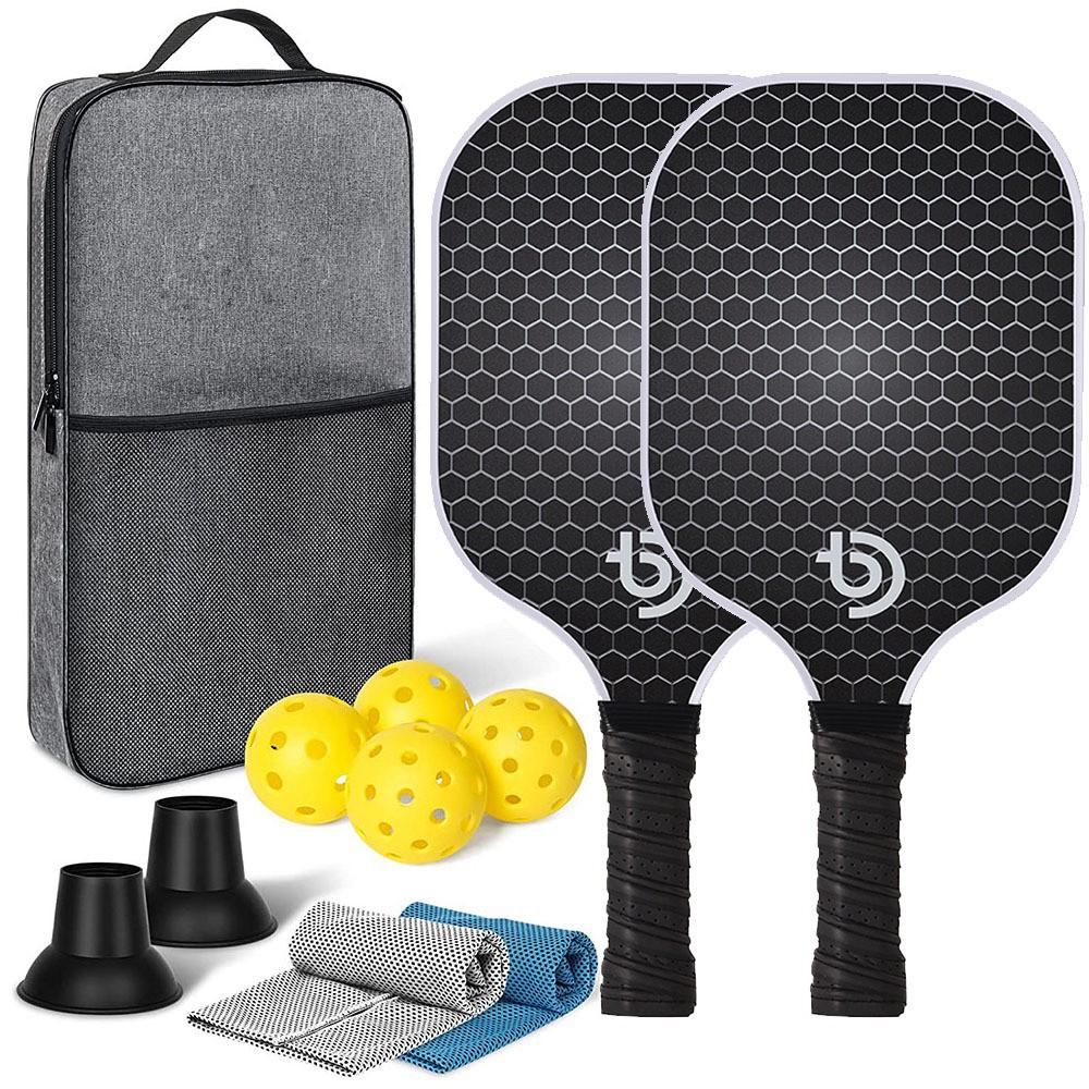 Picture of Carbon Fiber Pickleball Racket Honeycomb Board Outdoor Sports Carbon Pickleball Racket Cross-Border Pickleball Paddle
