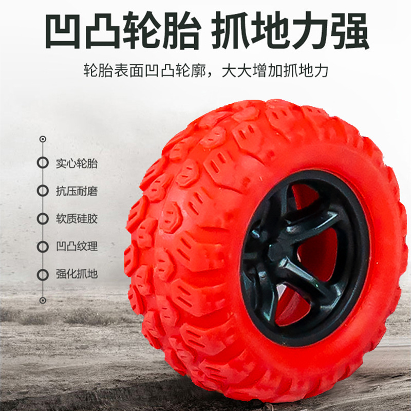 Picture of Four-wheel inertial off-road vehicle flipping dynamic stunt car rotating toy car children's model car anti-fall stall