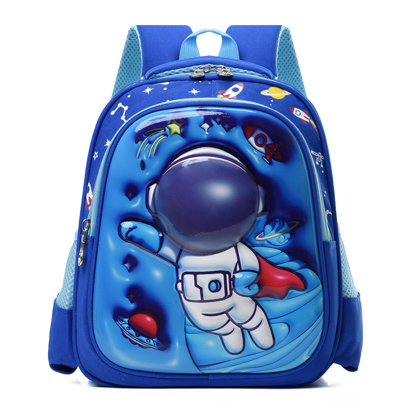 Picture of New Raceway Children's Backpack 2024 New Cartoon Pattern Kindergarten Lightweight Ridge Protection Not Large Capacity Backpack