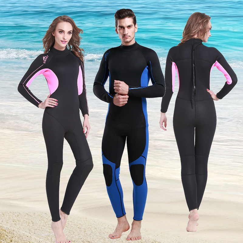 Picture of Shark Bart Men's 3mm One-Piece Wetsuit Thickeneded Warm Surfing Suit Jellyfish Suit Snorkeling Suit Clearance Special Price