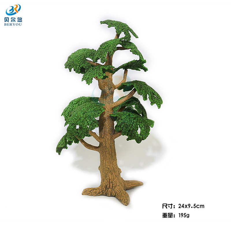 Picture of Simulation mini landscape tree model sand table pine cypress children's toy simulation insect forest ecological plant