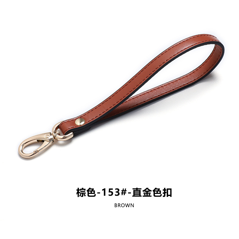 Picture of Women's Bag Accessories Single Buckle Wallet Lanyard Handbag with B- 45 Plain Cowhide Handbag with Bag Replacement Strap