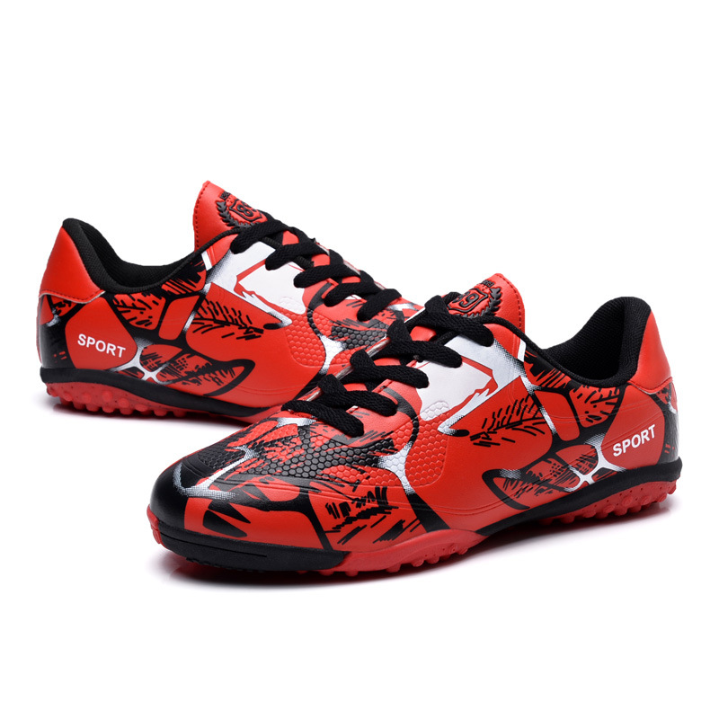 Picture of Youth Spike Training Football Shoes Campus Outdoor Men's and Women's Low-Top Artificial Grass Spikes Competition for Male and Female Students