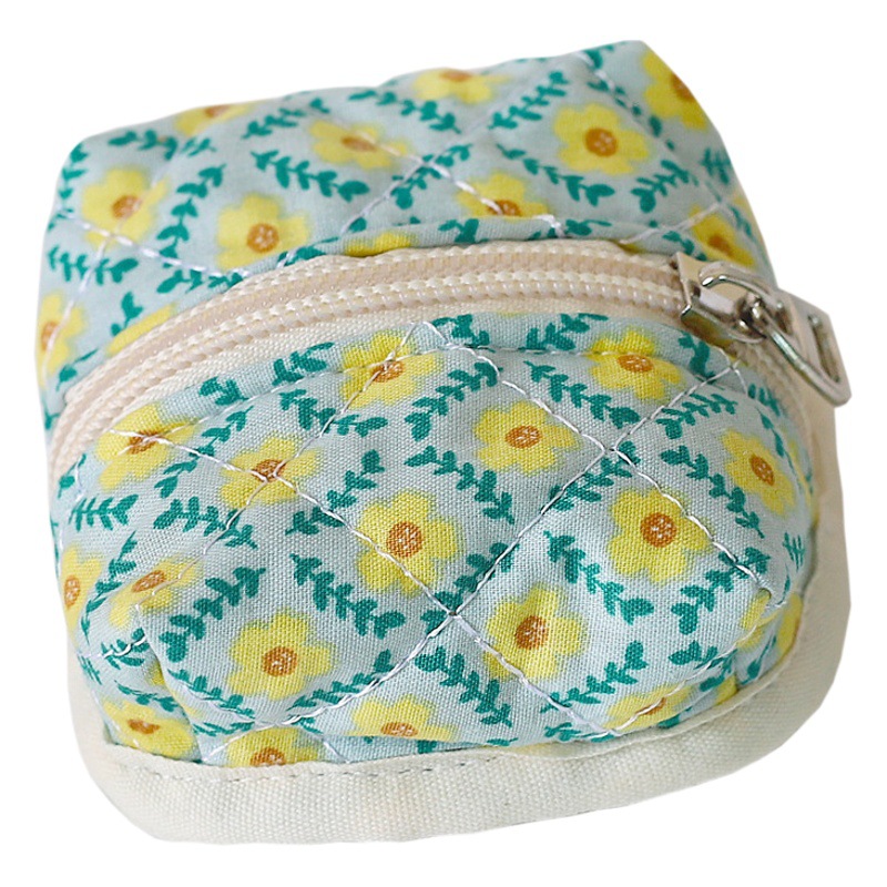 Cute Daisy Flower Coin Bag Suitable for AirPods Protective Case Bluetooth Headset Storage Bag Korean Style Girl's Heart
